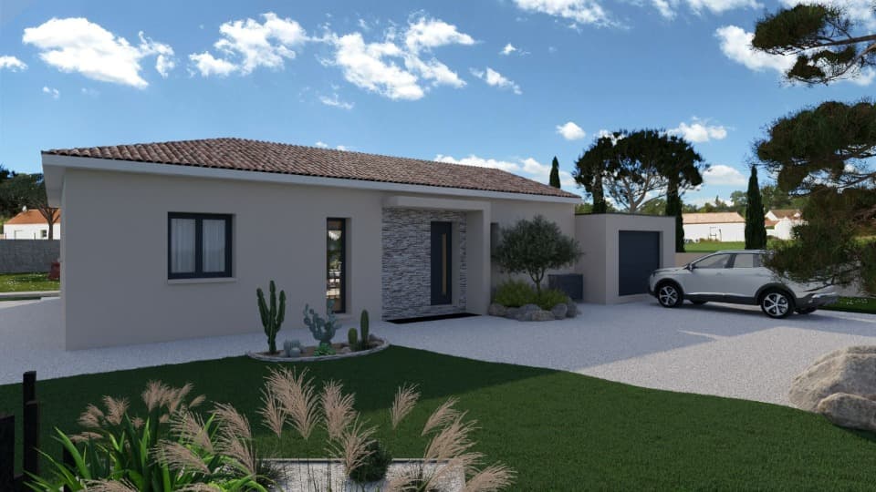 Maison &agrave; construire &agrave; Roquemaure (30150)